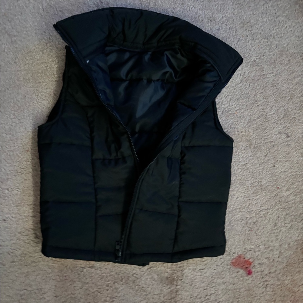 Black Puffer Vest